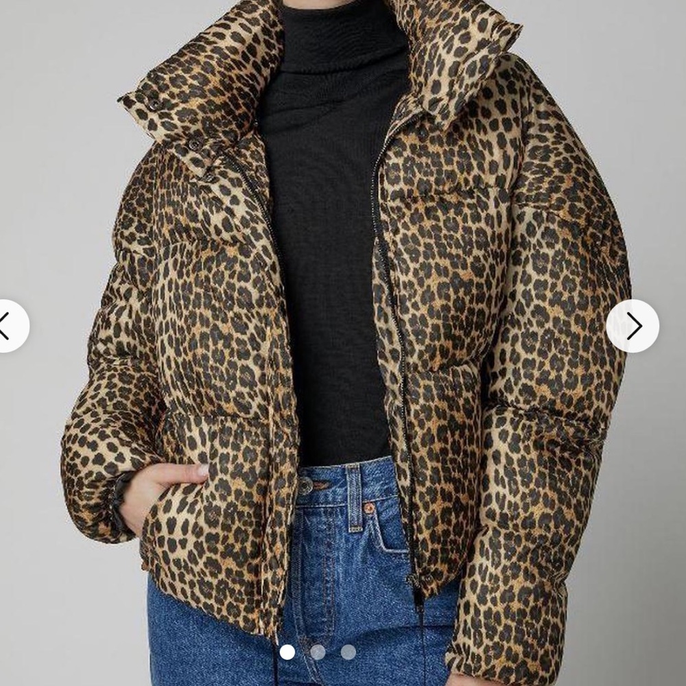 Apparis Cheetah Puffer Jacket